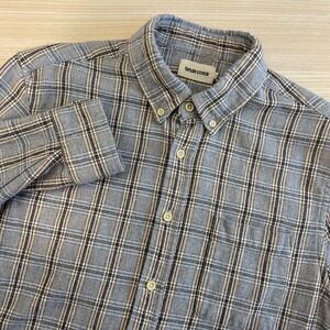 Taylor Stitch Casual Shirt Men's Size Small Plaid Long Sleeve Button Up